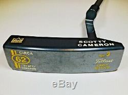 Scotty Cameron Circa 62 #3 Titleist Early Release First Of 500 Rare Original