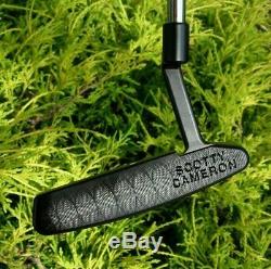 Scotty Cameron Circle T Black Tour Rat 2 Murdered Out Putter -NEW