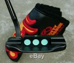 Scotty Cameron Circle T Black Tour Rat Welded Neck 1.5 Tiffany Putter -NEW