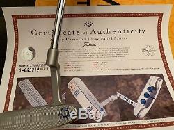Scotty Cameron Circle T CT Newport 34 Deep Milled Tour Putter New with25g Weights