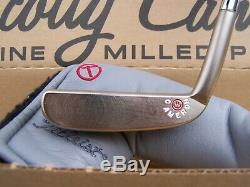 Scotty Cameron Circle T For Tour Use Only Hand Stamped Napa Putter 35 RARE RH