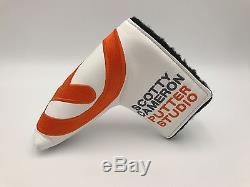 Scotty Cameron Circle T For Tour Use Only Orange Industrial Putter Headcover-New