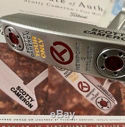 Scotty Cameron Circle T Newport 2 Tour Only 34 Putter with COA