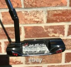 Scotty Cameron Circle T Tour 009 Carbon Crowned Smiley Spieth 350G Putter NEW