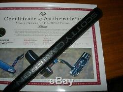 Scotty Cameron Circle T Tour Black 009 Carbon Beached 350G Putter -RARE Stamps