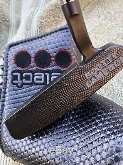 Scotty Cameron Circle T Tour Only Black Newport 1.5 34 inch Putter