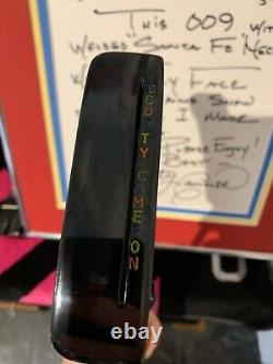 Scotty Cameron Circle T Tour Putter 009 Carbon Brand new Fancy Face. Hand Signed