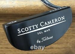 Scotty Cameron Classic Del Mar Putter RH Xtreme Dark Finish CHV