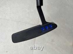 Scotty Cameron Custom Blue Turf Wars putter and headcover (34 Inch)