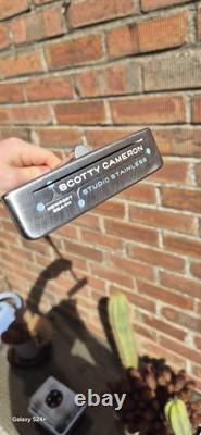 Scotty Cameron Custom Studio Stainless Beached With Welded Sight Line Plays 34