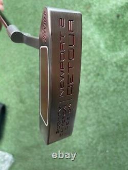 Scotty Cameron Detour Newport 2 Putter/ Custom Chris Finch / 34.5'' / RH / Mens