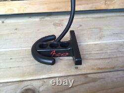 Scotty Cameron Futura Customised Putter Cerokoted In Full Raven Black