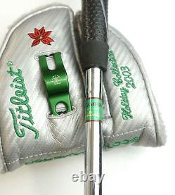Scotty Cameron Futura Holiday Collection 2003 Putter + Head Cover