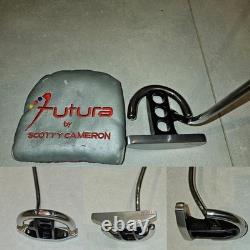 Scotty Cameron Futura Putter 35 Inches Super Stroke Grip + head cover customised