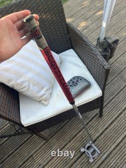 Scotty Cameron Futura X putter 37 inch shaft long handled for counterbalance