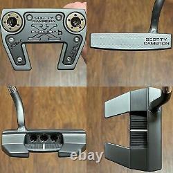 Scotty Cameron Futura X5 Welded Flow Neck Putter MINT Xtreme Dark Finish