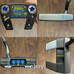 Scotty Cameron Futura X5 Welded Flow Neck Putter Xtreme Dark Finish FLT