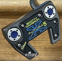 Scotty Cameron Futura X5 Welded Flow Neck Putter Xtreme Dark Finish FLT