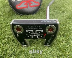 Scotty Cameron Futura X7 Putter, 34, Super Stroke 3.0 Grip, Original Headcover