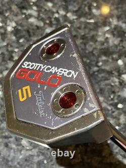 Scotty Cameron GOLO 5 / 34 / Super Stroke Flatso 1.0 Grip / With Headcover