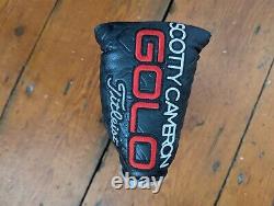 Scotty Cameron Golo 5, 34 Custom Inc Head cover New Matador Mid Grip