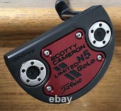 Scotty Cameron Golo N5 Black Limited Release Putter Knucklehead MINT ACA