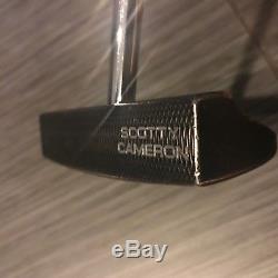 Scotty Cameron Golo S5 Center Shaft Right Hand 33 Inch Black Putter