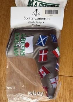 Scotty Cameron Greens Of Dreams Masters 2020 Headcover & Original Masters Cap Scotty Cameron Greens Of Dreams Masters 2020 Headcover & Original Masters Cap