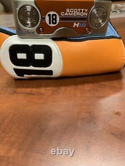 Scotty Cameron H18 Golf Putter Titleist Orange/Blue 2018 Limited Model