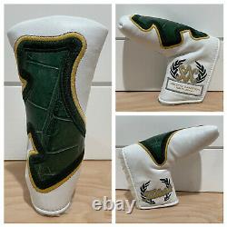 Scotty Cameron Headcover 2013 Masters Green Gator Dog Putter Cover Golf New