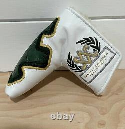 Scotty Cameron Headcover 2013 Masters Green Gator Dog Putter Cover Golf New