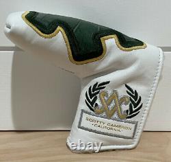 Scotty Cameron Headcover 2013 Masters Green Gator Dog Putter Cover Golf New