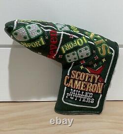 Scotty Cameron Headcover 2014 Las Vegas High Roller Putter Cover Golf New