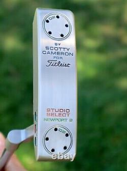 Scotty Cameron Left Hand Studio Select Newport 2 -355g 33.5 shaft Custom Shop