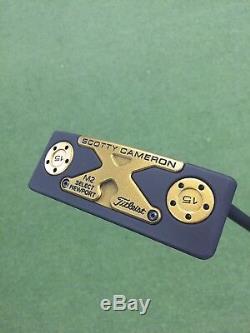 Scotty Cameron M2 Select Newport Custom Weld Neck Golf Pride Grip And Headcover