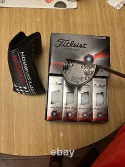 Scotty Cameron Monoblok 6.5 Limited Edition With 1 Dozen Special Play Pro V1x #9
