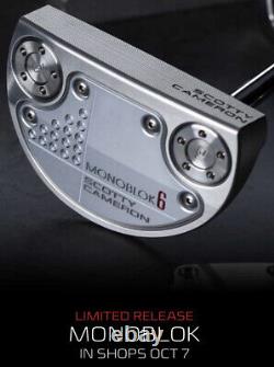 Scotty Cameron Monoblok 6, Right hand 35 Inch. Limited edition Release 2022