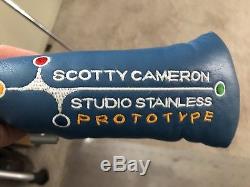 Scotty Cameron Newport 2 Studio Stainless Putter Center Shaft Prototype 34