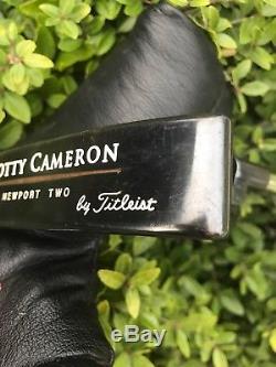 Scotty Cameron Newport 2 Two TeI3 Original Gun Metal Blue Finish Putter 35