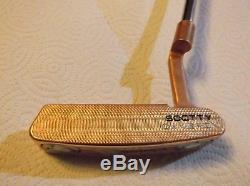 Scotty Cameron Newport 33.75 Custom Copper Plated by BGP, 10g Circle T Wts, Mint
