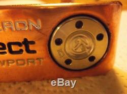 Scotty Cameron Newport 33.75 Custom Copper Plated by BGP, 10g Circle T Wts, Mint