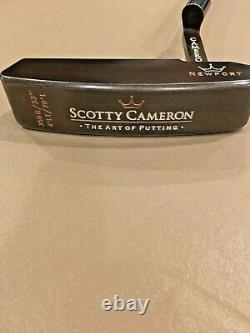 Scotty Cameron Newport Oil Can Putter 1 of 300 Only! 33/350g ALL Original