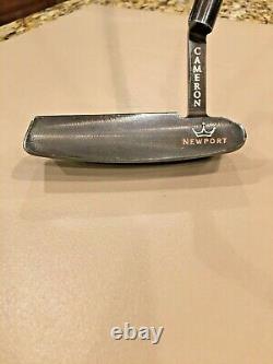 Scotty Cameron Newport Oil Can Putter 1 of 300 Only! 33/350g ALL Original