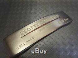Scotty Cameron Newport Tel3 Left Hand Putter Golf Club Silver Custom