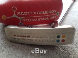 Scotty Cameron Newport mid 43 inch rare left handed lefty LH