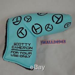 Scotty Cameron Original Stitched Tiffany Circle T Putter HeadCover CT Noob