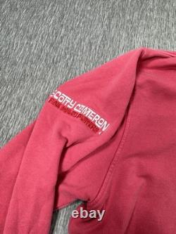 Scotty Cameron Peter Millar Hoodie Jacket Mens Medium Pink Tour Rat Golf Putter