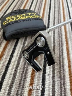 Scotty Cameron Phantom 5.5 Putter Scotty Grip + Cover 33 9/10
