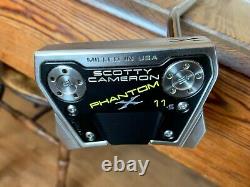 Scotty Cameron Phantom X 11.5 Putter / 34 Inch / Super Stroke 2.0 Flatso Grip