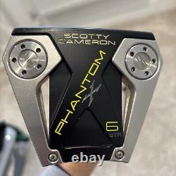 Scotty Cameron Phantom X 6 STR Putter 33.5 & Headcover